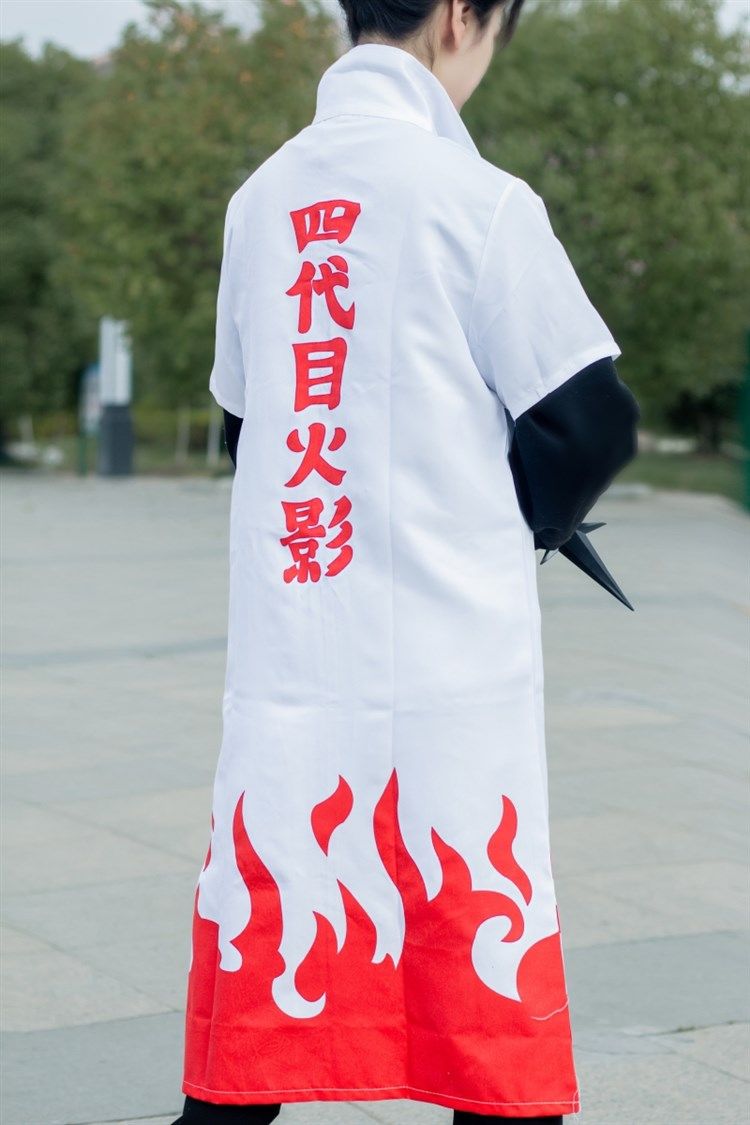 hzcl新品四代目火影披风火影御神袍动漫四代目披风晓组织衣服波风水门