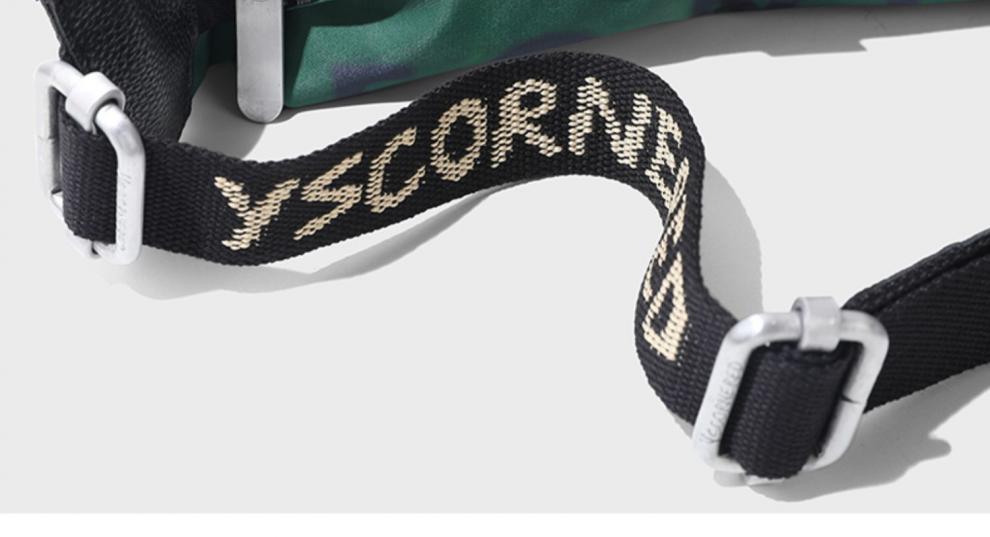 吉庆魅潮牌包男女个性印花包单肩包月牙包时尚休闲斜挎背包 赛马