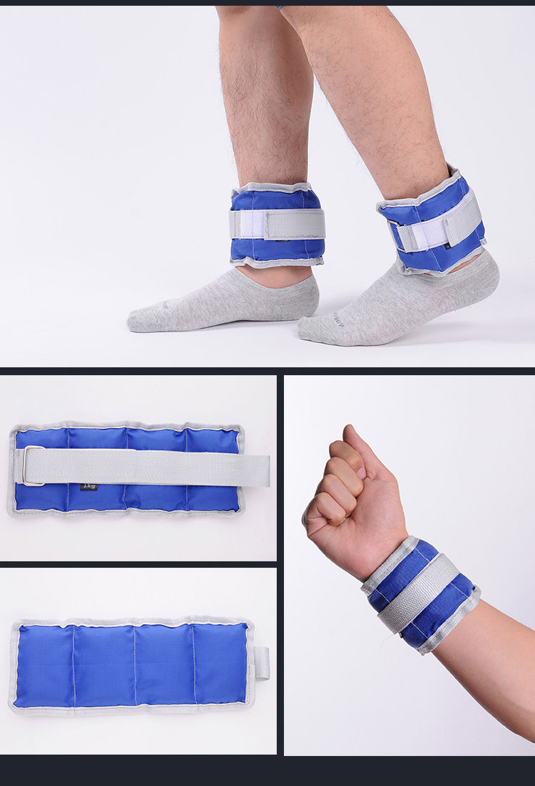 儿童沙袋绑腿拉丁舞蹈训练运动沙包负重绑腿跑步男女康复沙袋学生玫瑰