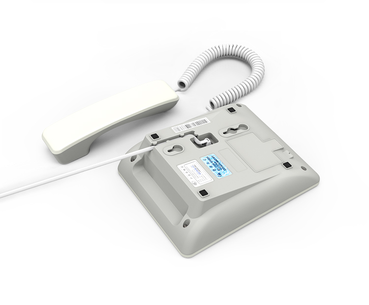 适用电话线座机电话机连接线四芯加长程控交换机线家用工程黑色20米