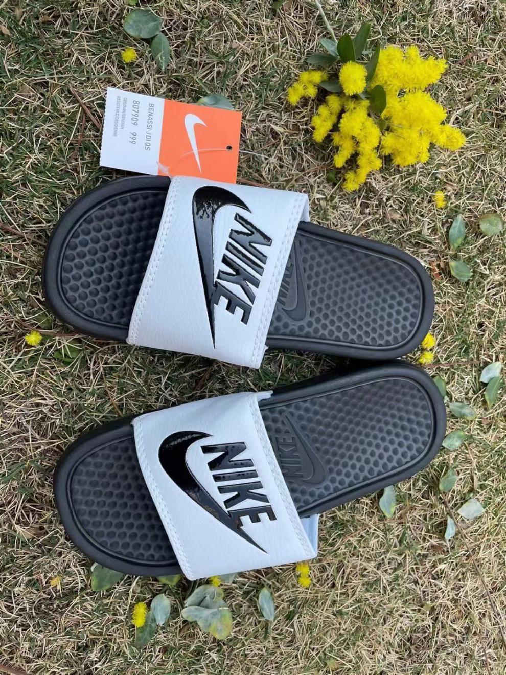 夏季aj飞人拖鞋女黑白忍者拖鞋男女款运动防滑凉拖鞋潮情侣鞋同款 nk