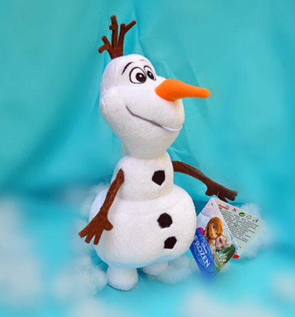 女生毛绒玩具冰雪奇缘olaf雪宝公仔布娃娃 驯鹿玩偶儿童生日礼物 经典