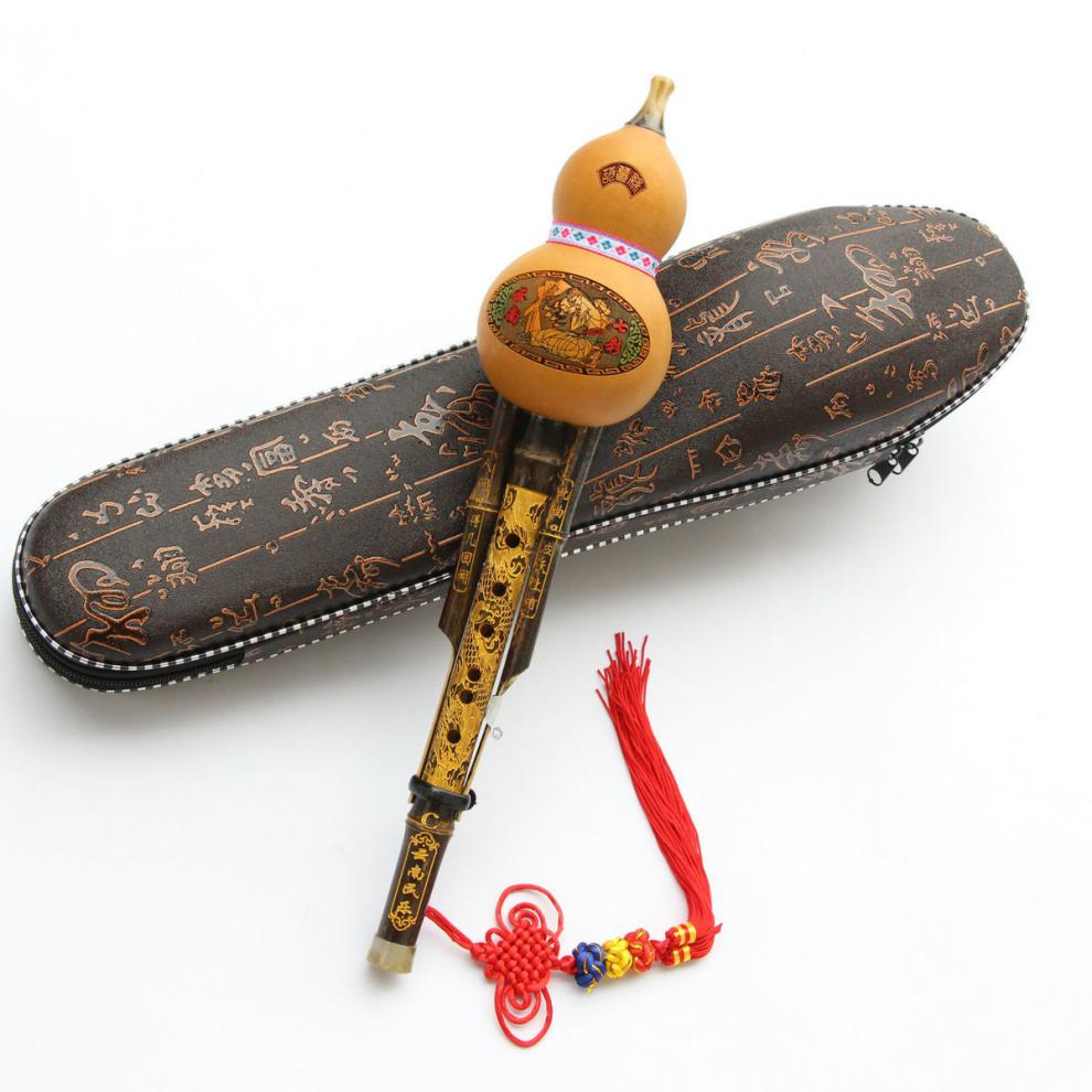 音准耐用七孔葫芦丝乐器中小学生初学c调成人自学胡芦丝降bb调 天然