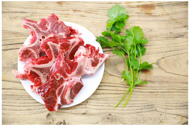 富铭士牛脊骨新鲜现杀牛骨头生鲜牛蝎子牛大骨炖汤5斤