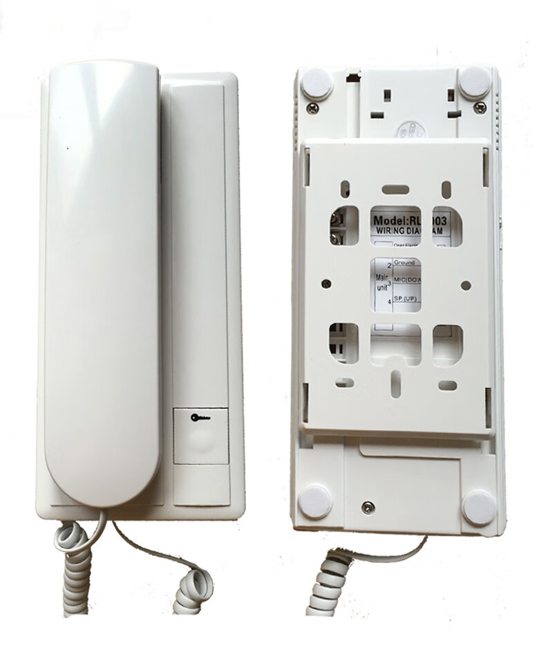 室内对讲分机 门禁电话家用2线4线5线单元楼宇门铃电话机开锁 5线 老