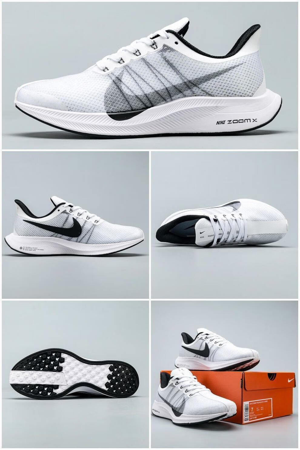 奚梵羽飞马35x登月气垫跑步鞋网纱轻便缓震马拉松体育生训练运动鞋