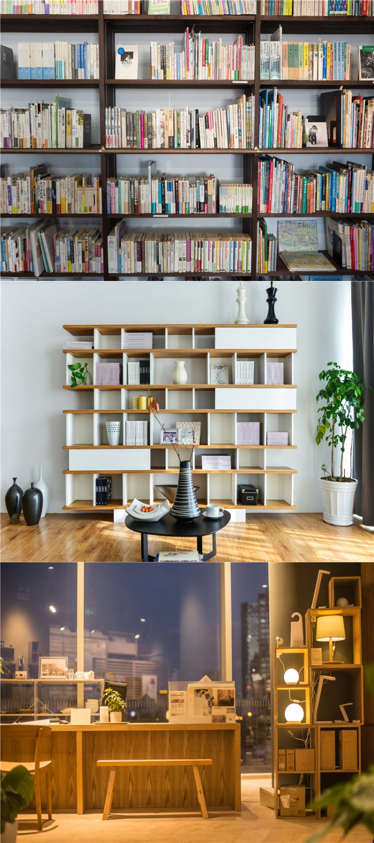 书架背景布3d立体书柜直播背景墙讲师主播录视频背景布书架书房拍摄