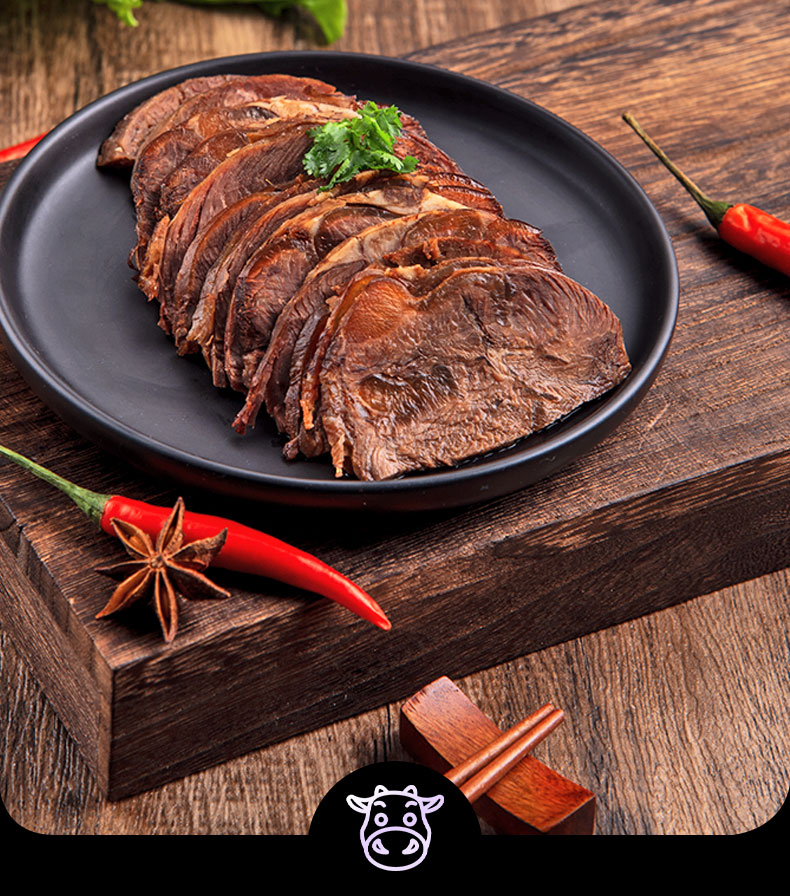 熟食腊味 酱牛肉菜肴 方便食品 酱卤牛肉五香味 酱牛肉250g