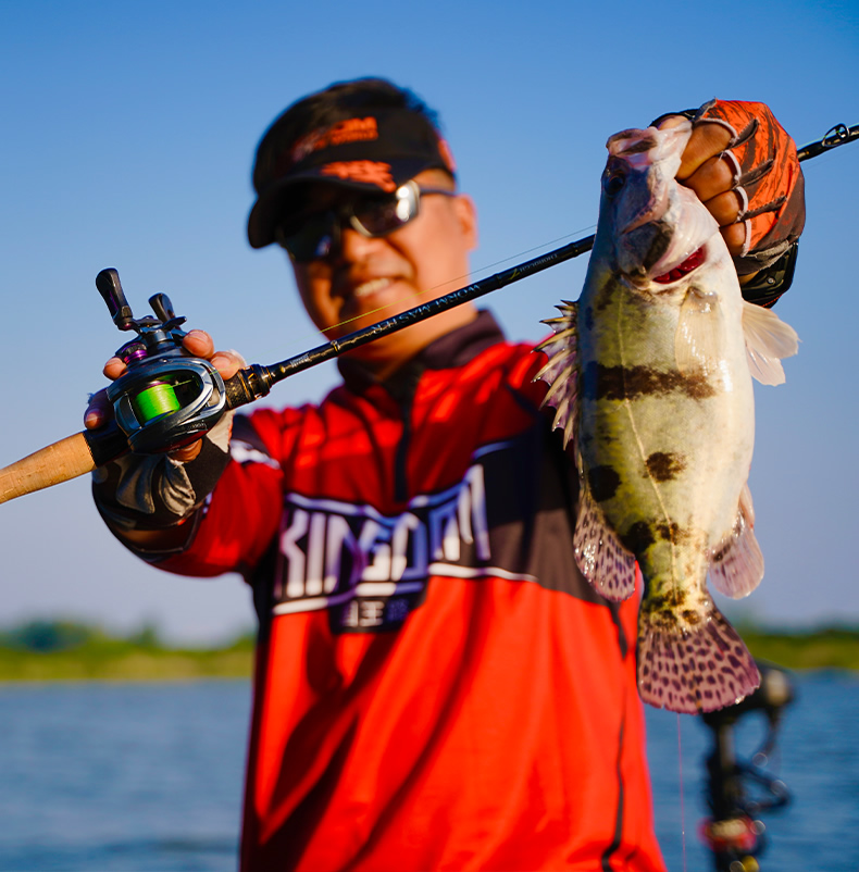 国王路亚竿虫尊超快调鳜鱼竿竞技虫竿fuji导环轻量独节两节路亚竿 2节