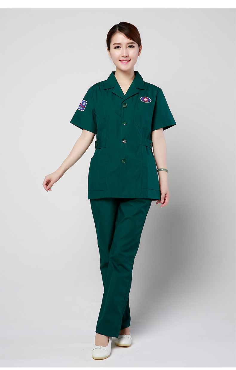 工作服夏装急救服夏装分体套装急诊服120手术室医生护士服麻醉科服