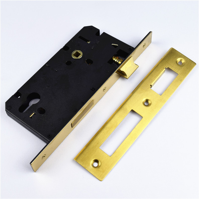 恒大地产小区入户大门门锁高利精8560锁体木门24024门框扣板55mm左内