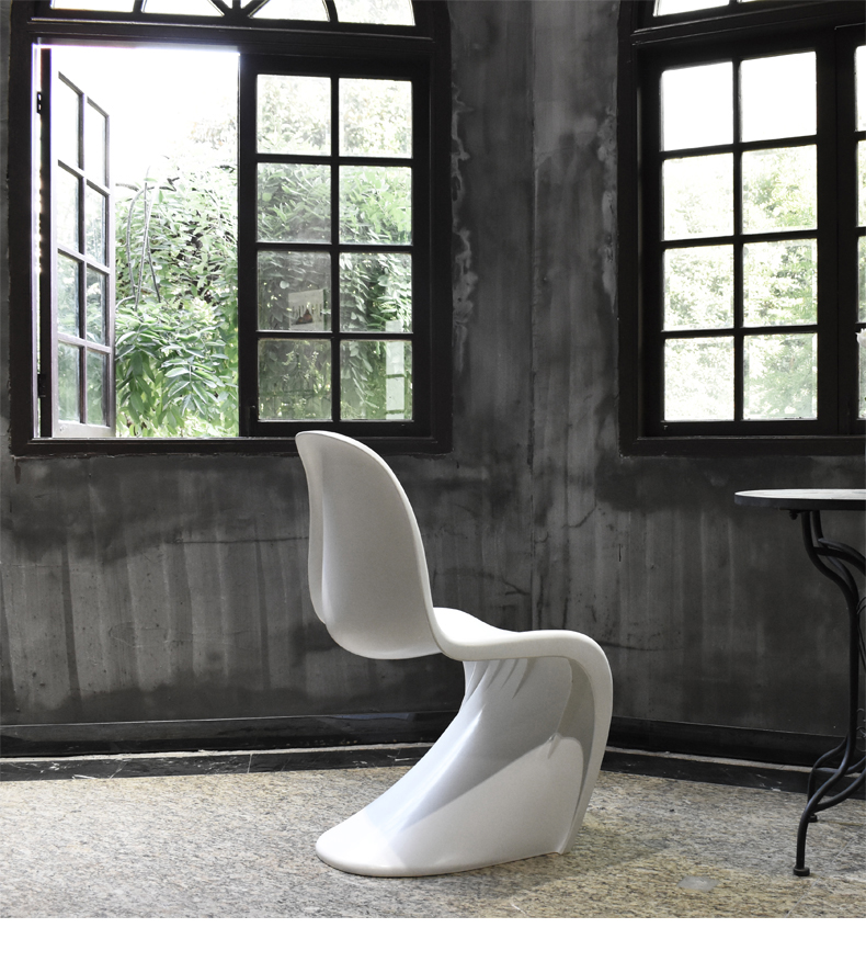 威赛星【旗舰自营】潘顿椅 北欧透明潘顿椅s椅创意餐椅会客椅子亚克力