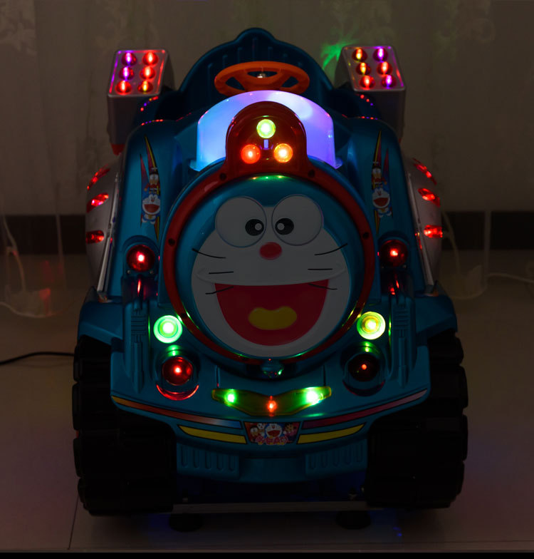 摇摇车新款2022投币音乐小孩商用摇摇乐叮当猫儿童电动摇马摇摆机