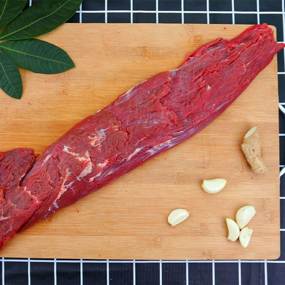 黄牛里脊肉小里脊散养牛肉调理牛里脊整条批发 2斤 数量不多【图片