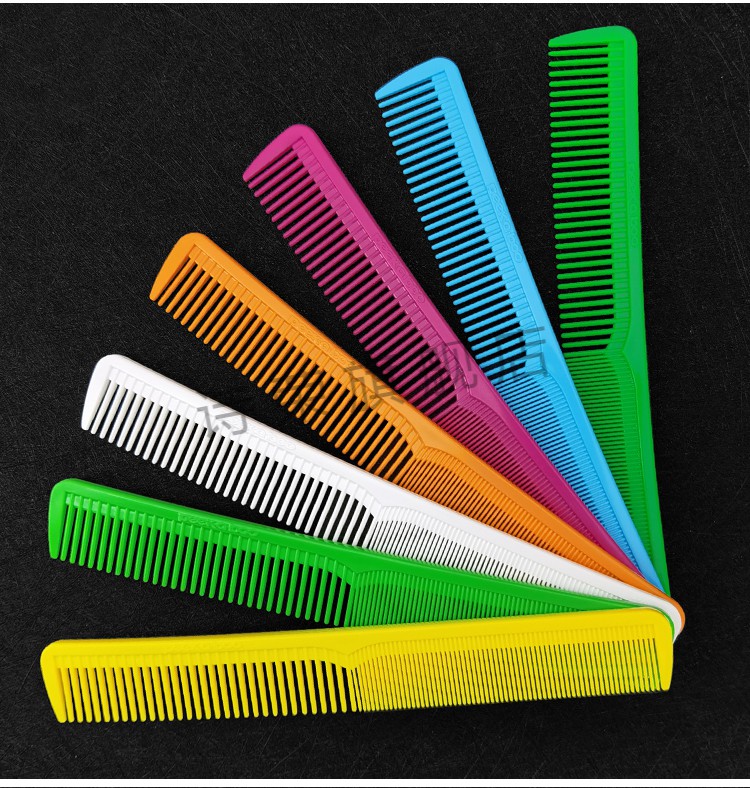 川岛文夫梳子日本peekaboo梳子剪发梳子稀密齿中长发裁发梳沙宣梳子2