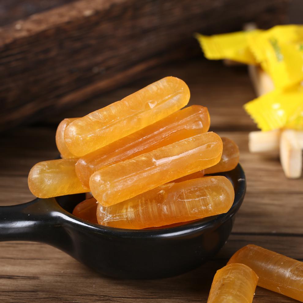 桔子棍糖500g老式橘子糖水果糖小硬糖散装水果味怀旧零食 桔子棍3斤