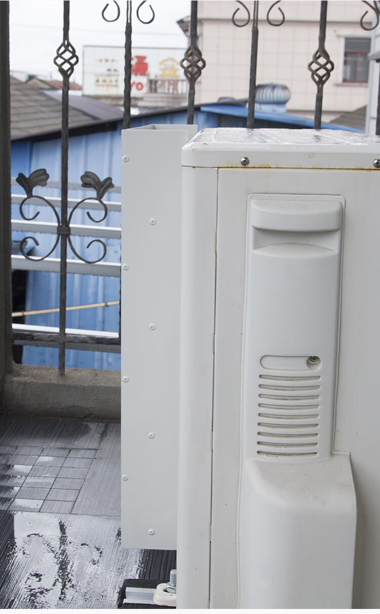 空调外机支架挡风板导风罩改风方向接水盘导流防直吹百叶dfb450升级长