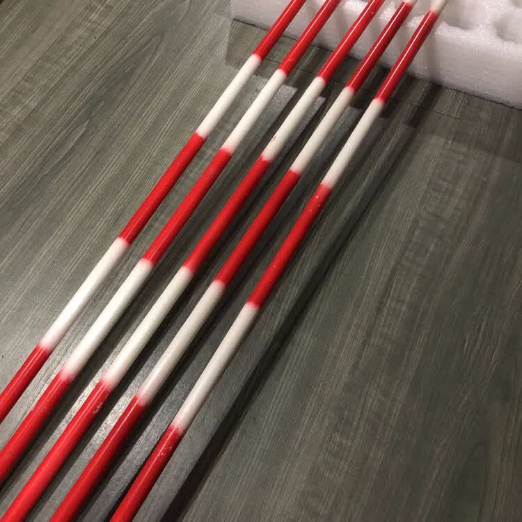 排球标志杆标志带排球比赛气排球网玻璃钢杆1.