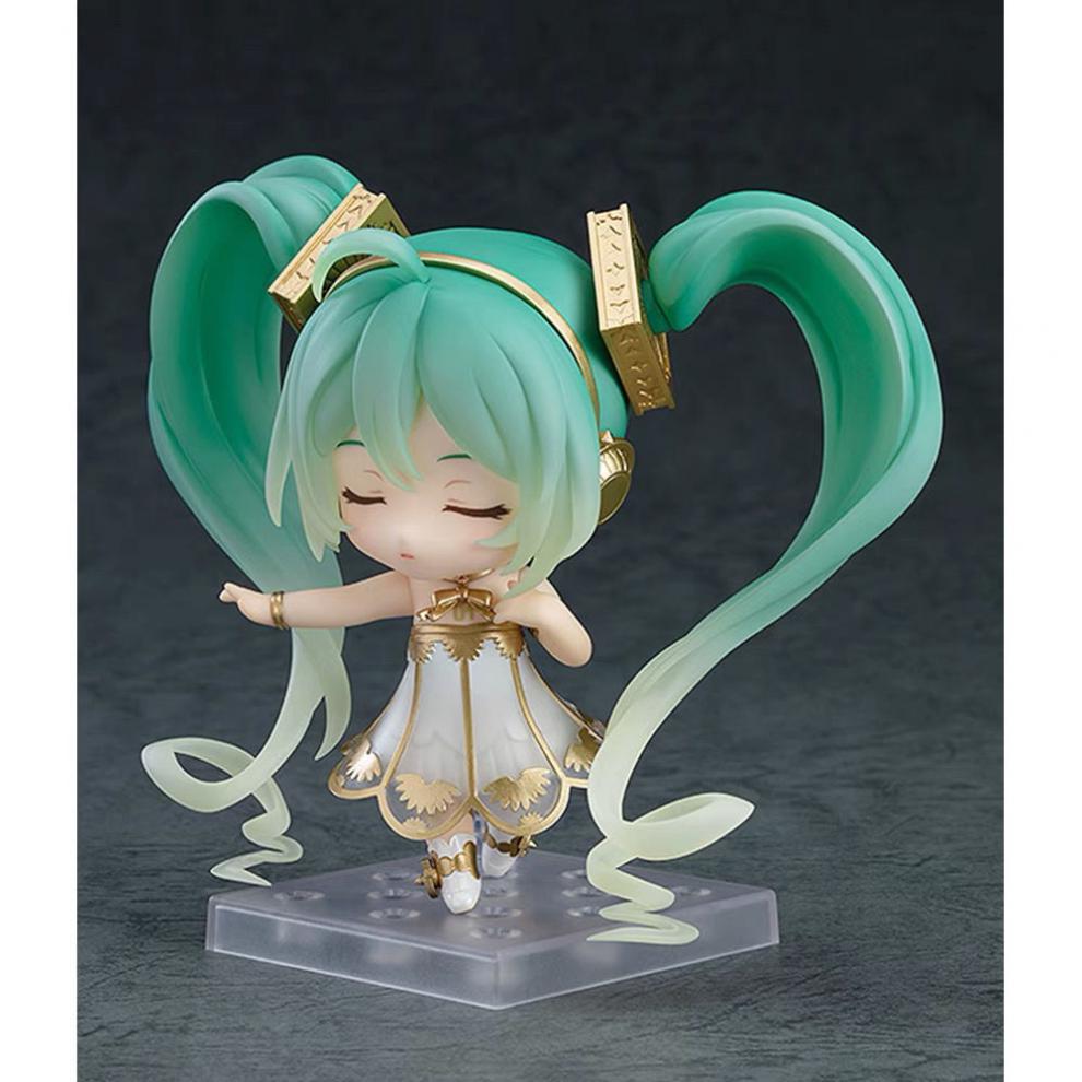 现货gsc 粘土人 初音未来 交响乐5周年 miku可换脸模型摆件 现货 gsc