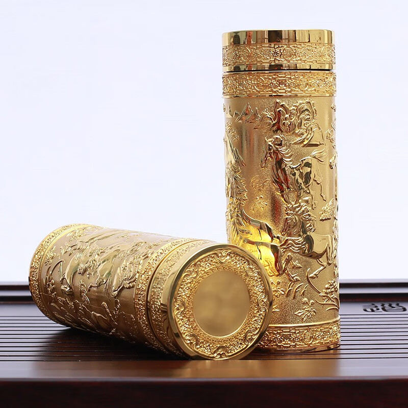 赛院士将军保温杯不锈钢茶叶杯子纪念茶杯礼品水杯退伍送领导生日礼物