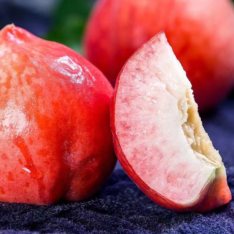 顺丰速发河北唐山春雪水蜜桃毛桃脆桃鲜嫩多汁汁水四溢当应季水果孕妇