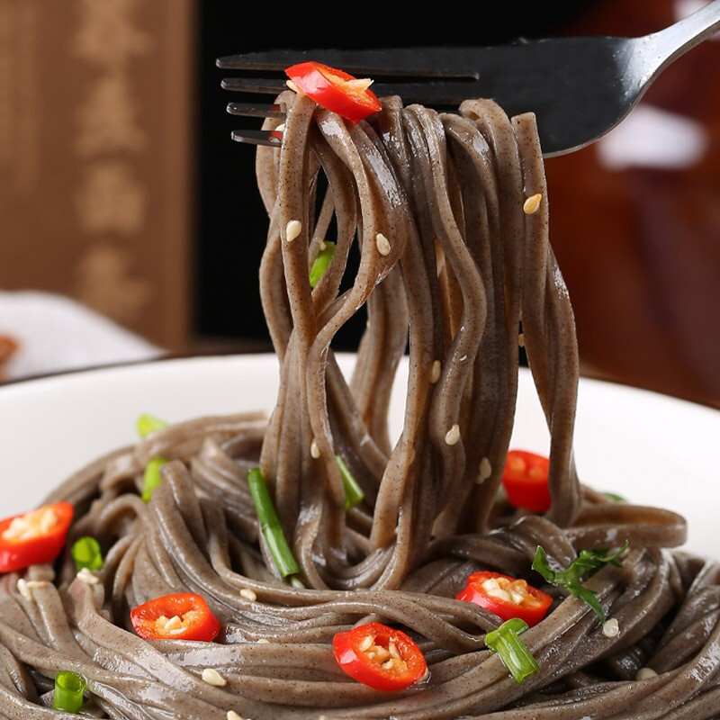 荞麦面条肪精面条荞面条荞麦挂面杂粮面条挂面山咔咔0脂肪女士力荐