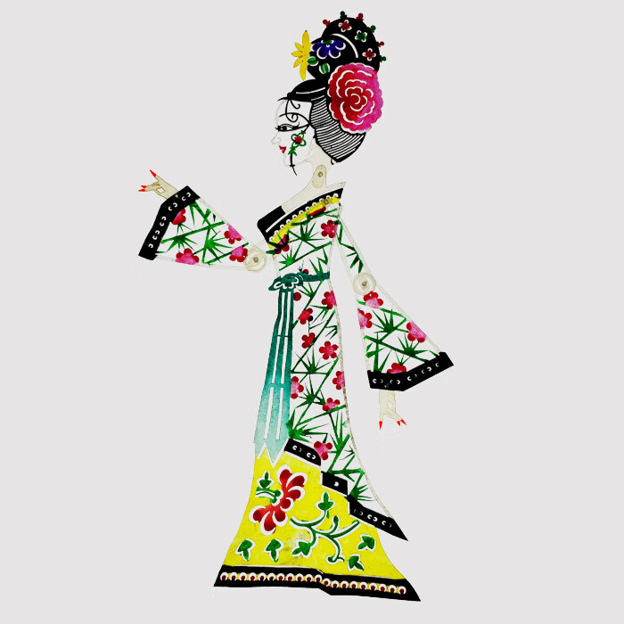 皮影戏手工diy皮影人偶西游记道具幕布人物儿童幼儿园diy材料包 透明