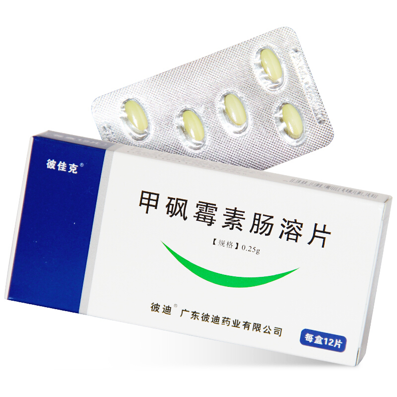 彼佳克 甲砜霉素肠溶片 0.