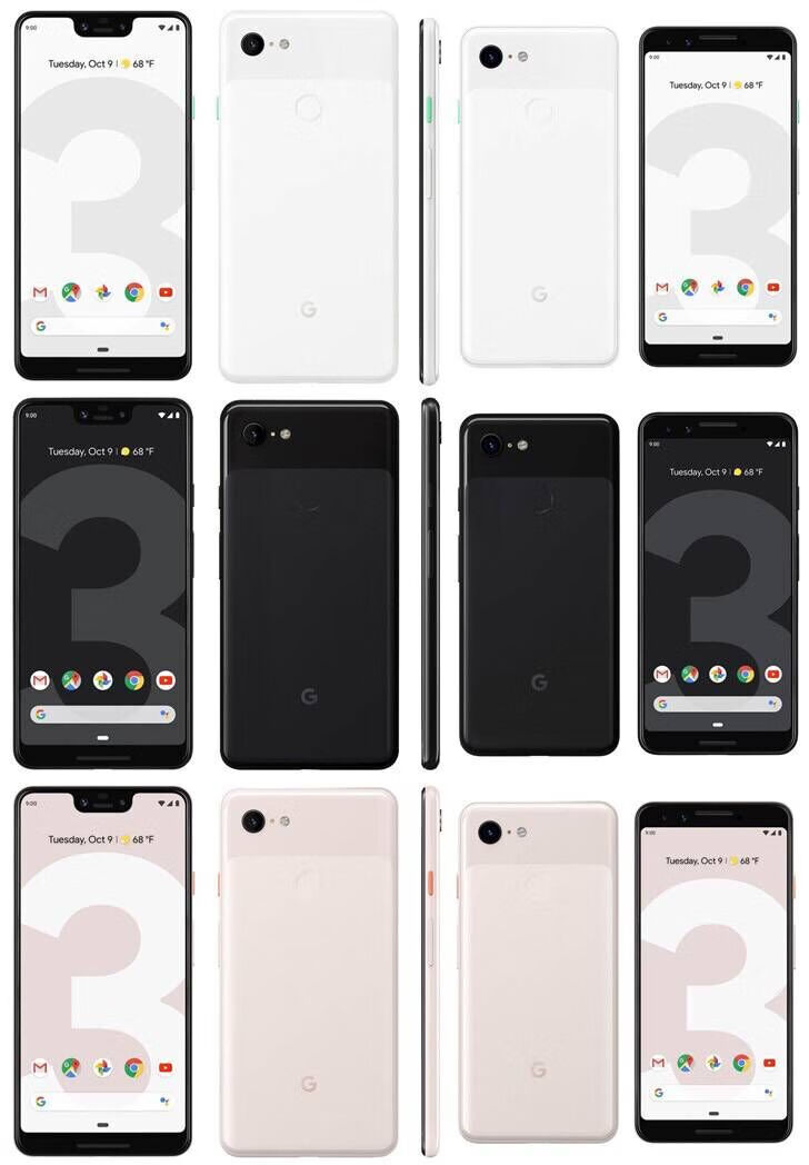 谷歌googlepixel3xl手机原生安卓pixel33xlpixel4现货pixel3白色55寸m
