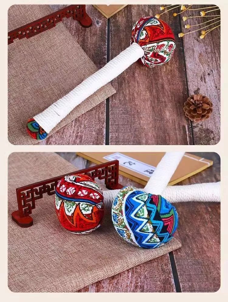 艾叶锤新款养生锤中药手工锤锤山苍子按摩锤经络锤养生锤肩颈背神器