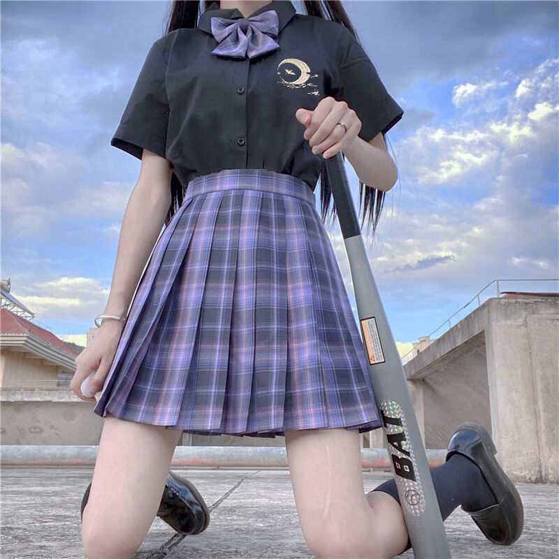 【京选品质】步雳理想电竞少女jk制服套装格裙百褶裙学生jk制服裙子