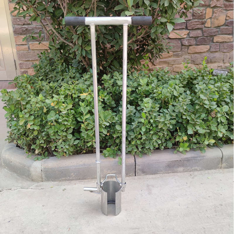 补苗移苗神器移苗器移栽打孔玉米蔬菜移栽器家用挖洞移苗铲不锈钢尖头
