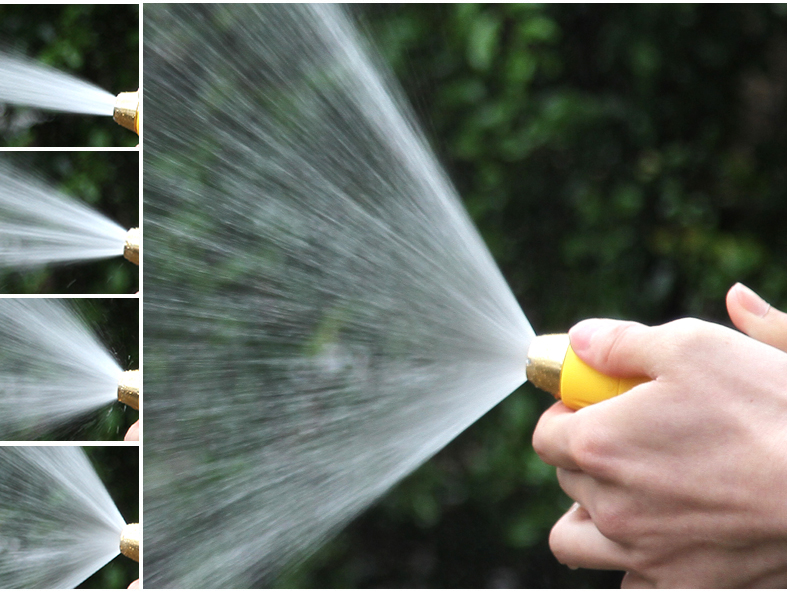 喷水枪车用家用浇花伸缩水管高压水枪套装洗车用品接水龙头自来水管上