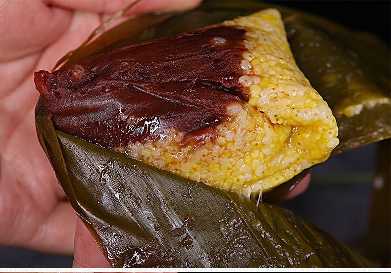 天香坊黄米蜜枣粽子豆沙甜粽端午节粽子陕西五谷杂粮粽黄米豆沙粽2