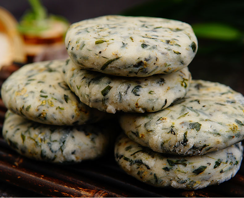 刘姨妈清明粑豆沙酥麻蒿子粑糕点贵州特产小吃手工青团艾草叶糍粑传统