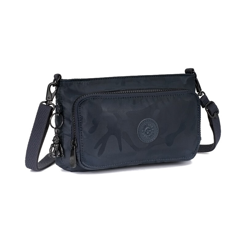 凯浦林kiplin猴子包女款帆布包单肩包斜挎包v69明亮棕榈印花