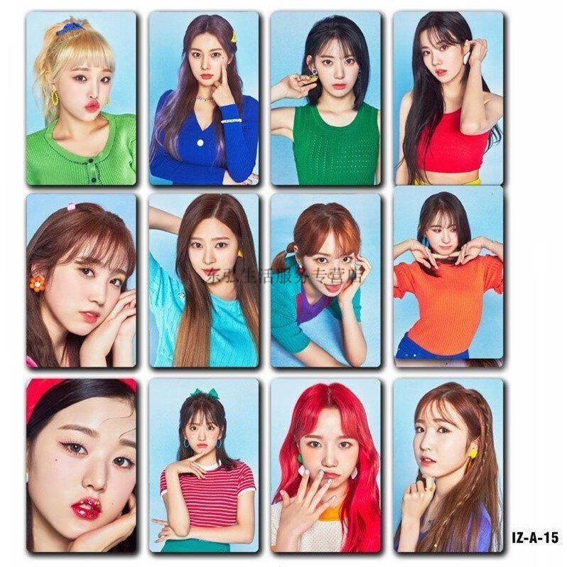 izone 专辑韩国女团izone周边小卡 照片卡应援卡钱包卡装饰套卡自制