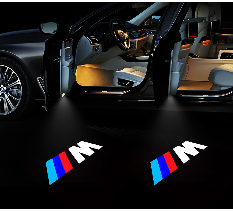 x1x5x6x7宝马迎宾灯x2x3氛围灯开门车门投影灯7系3系1系5系镭射灯