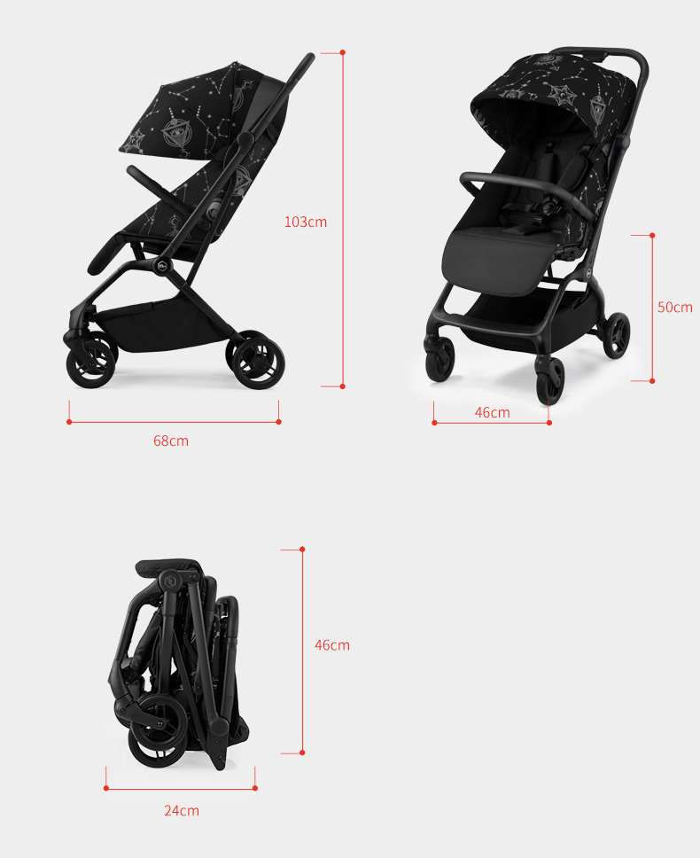 【妈妈精选】hbr虎贝尔婴儿推车mpro2.