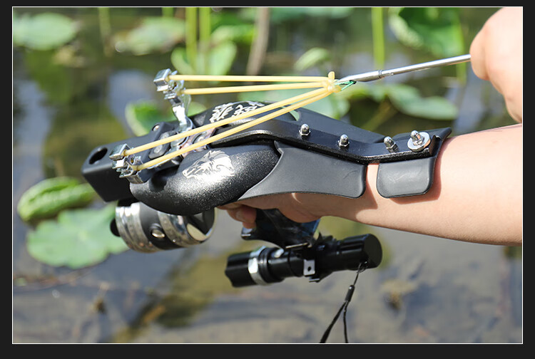 smukt 京选 2022新款射鱼神器鱼镖箭打鱼弹弓套装激光捕鱼高精度鱼镖