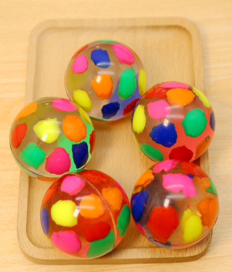 迷你弹力球跳跳球超大号60号特大玩具球儿童宝宝弹弹球户外游戏玩具