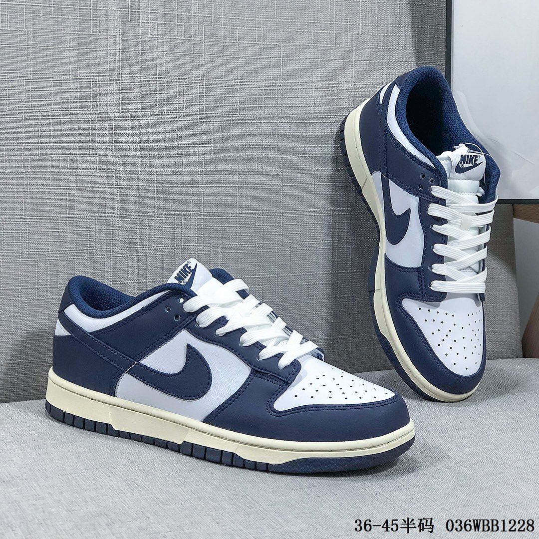 耐尅sbdunklow白蓝黑曜石莆田高版本纯原ins潮鞋男女情侣休闲板鞋sb
