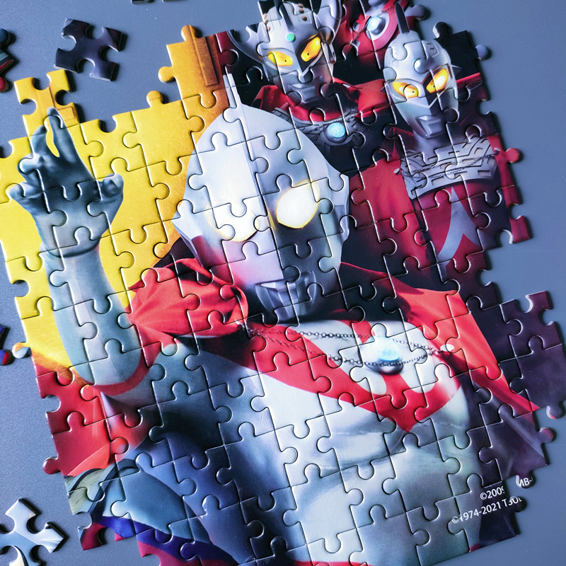 环鼎奥特曼拼图55周年纪念版儿童100500片高难度3612岁男孩玩具升级款