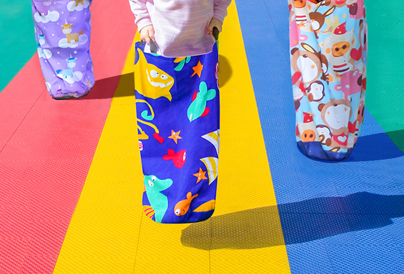 童励 袋鼠跳跳袋幼儿园儿童户外玩具亲子布袋感统训练器材家用跳袋