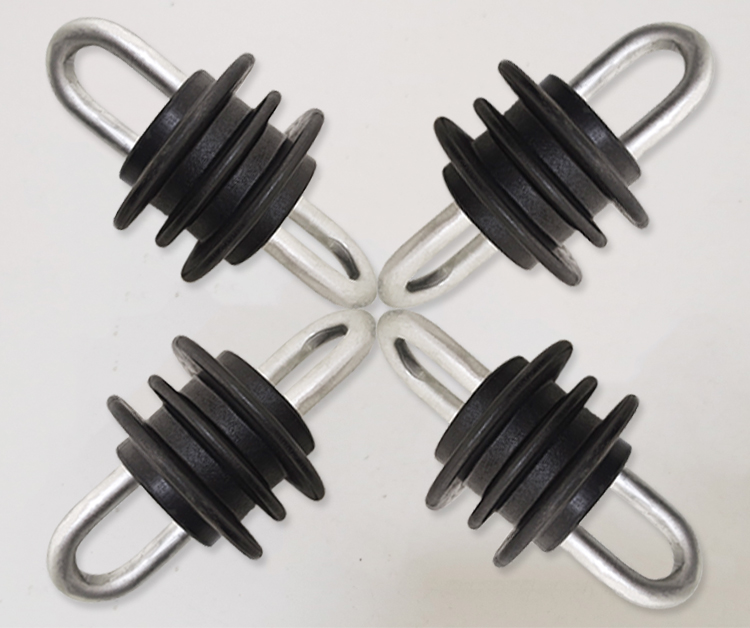 10kv复合硅胶新型拉紧绝缘子jh1090120拉线棒电力金具智星缘jh1090