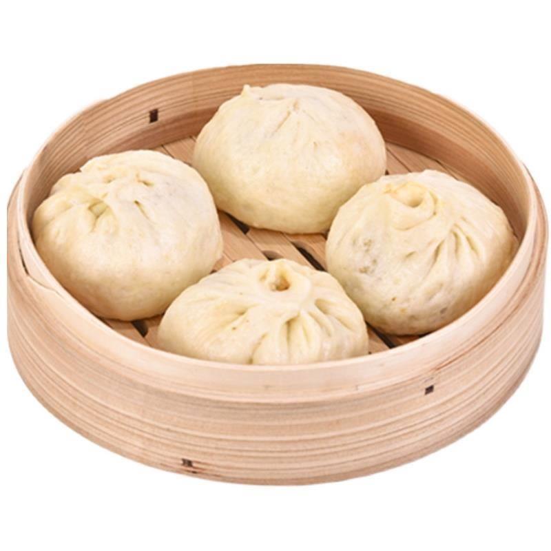 美食坊河南家乡手工大包子特产速冻包子三丁包大肉包营养早餐香菇豆芽