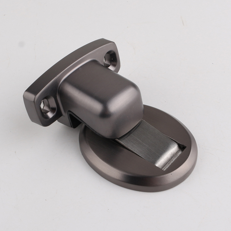 适用灰黑色门吸美式强磁吸力房门吸门碰门档室内隐形暗地吸木门地板吸