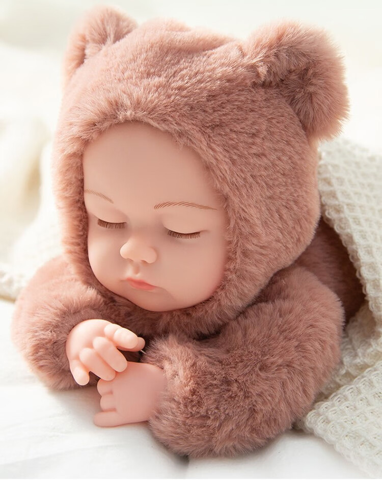 布娃娃陪睡眠玩具仿真娃娃玩具婴儿软硅胶会说话的洋娃娃宝宝女孩260