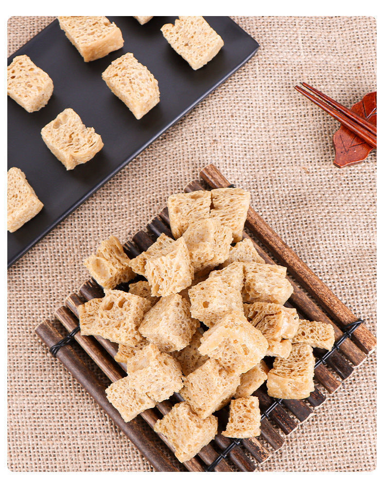 烤麸干烤麸丁干面筋火锅配菜凉皮凉拌菜四喜麻辣烫河南特产年后发货整