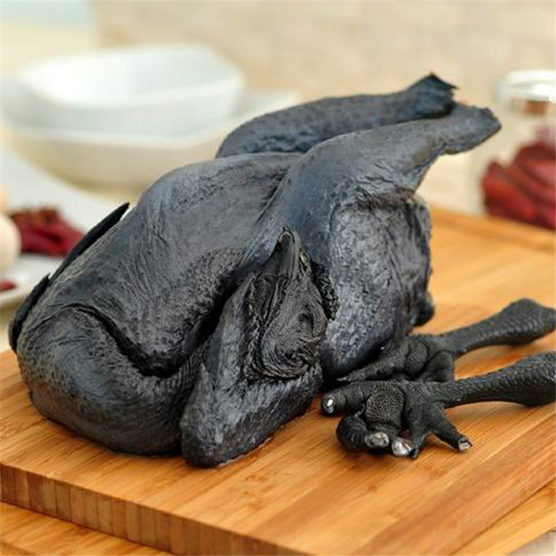 【顺丰现货】乌鸡肉 乌鸡肉 乌骨鸡 乌鸡 乌肉鸡 1100g左右 顺丰保鲜